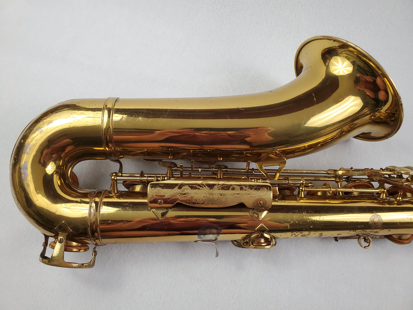 King Super 20 Tenor Saxophone 320xxx - Full Pearls