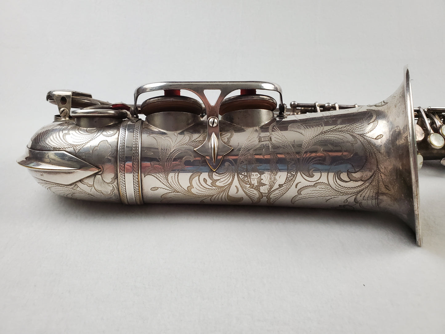 Selmer Balanced Action BA Alto Saxophone 22xxx - Satin Silver Plated w Gold Wash Bell