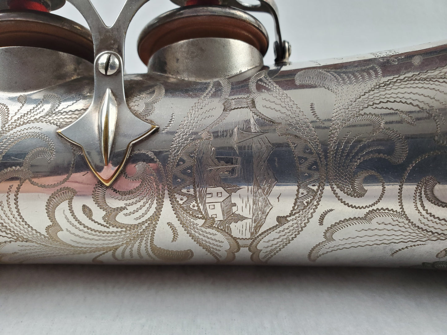 Selmer Balanced Action BA Alto Saxophone 22xxx - Satin Silver Plated w Gold Wash Bell