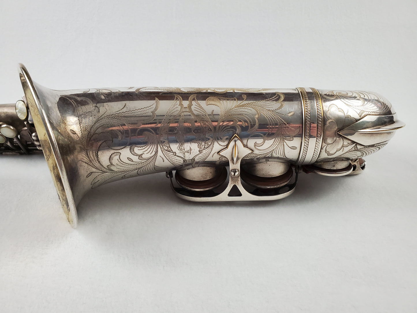 Selmer Balanced Action BA Alto Saxophone 22xxx - Satin Silver Plated w Gold Wash Bell