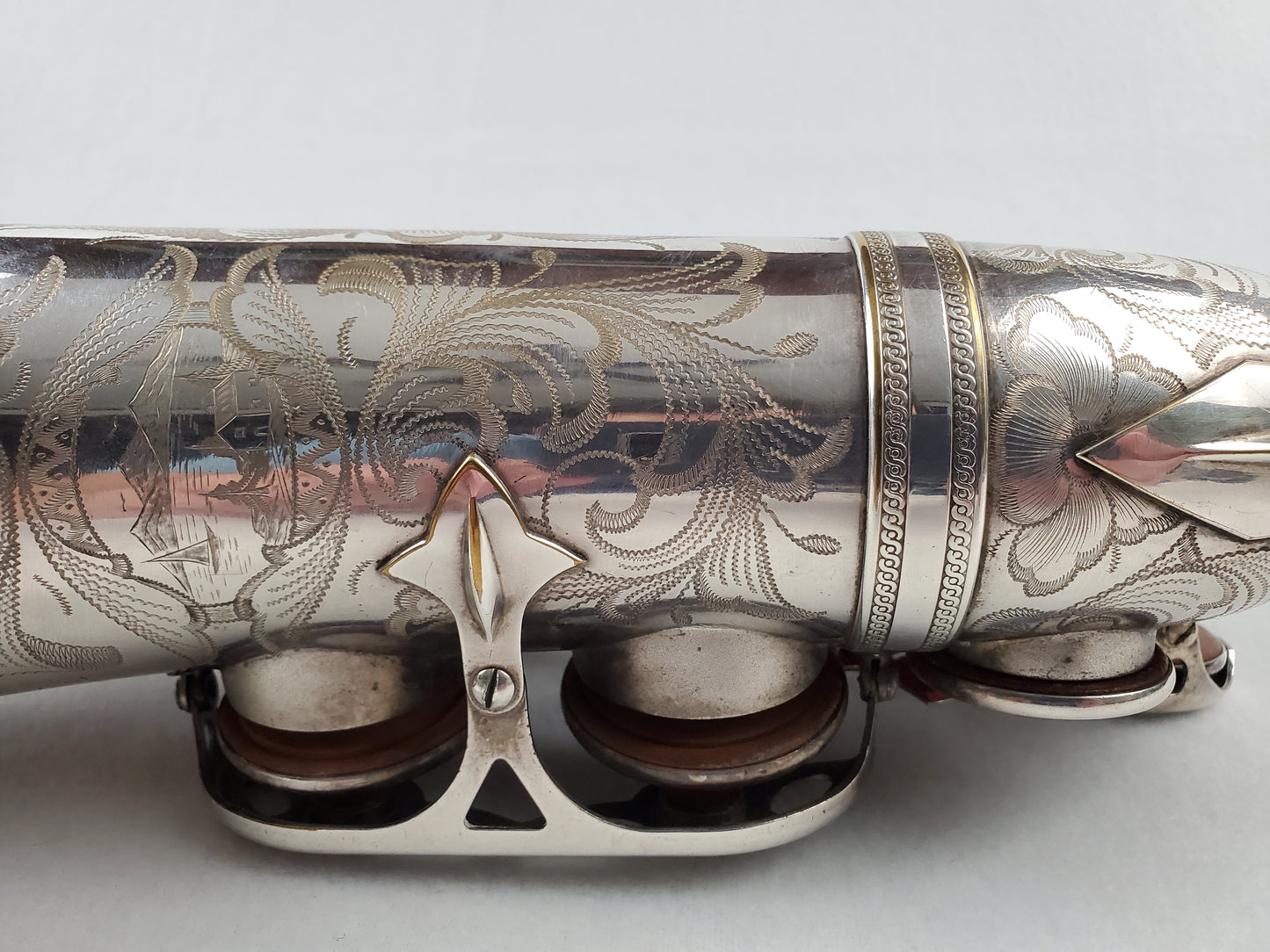 Selmer Balanced Action BA Alto Saxophone 22xxx - Satin Silver Plated w Gold Wash Bell