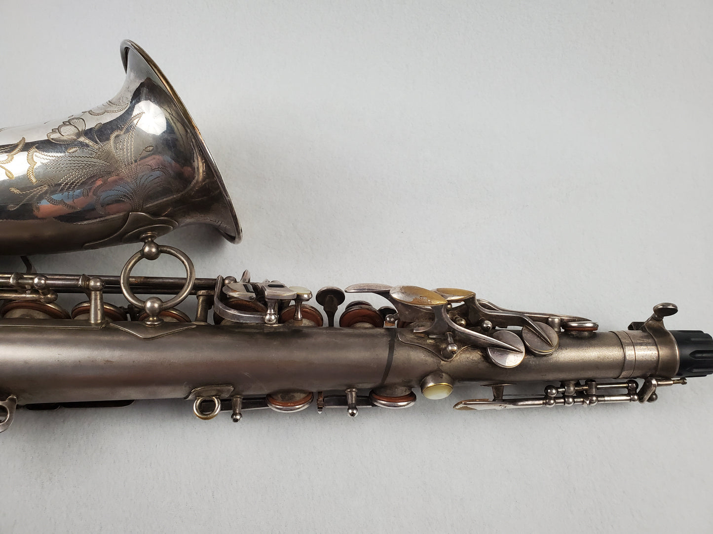 Selmer Balanced Action BA Alto Saxophone 22xxx - Satin Silver Plated w Gold Wash Bell
