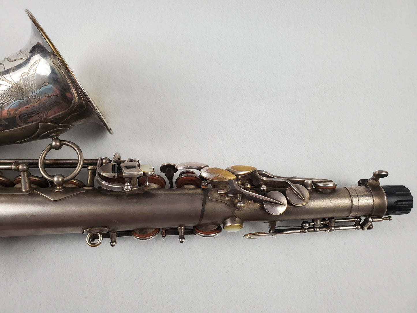 Selmer Balanced Action BA Alto Saxophone 22xxx - Satin Silver Plated w Gold Wash Bell