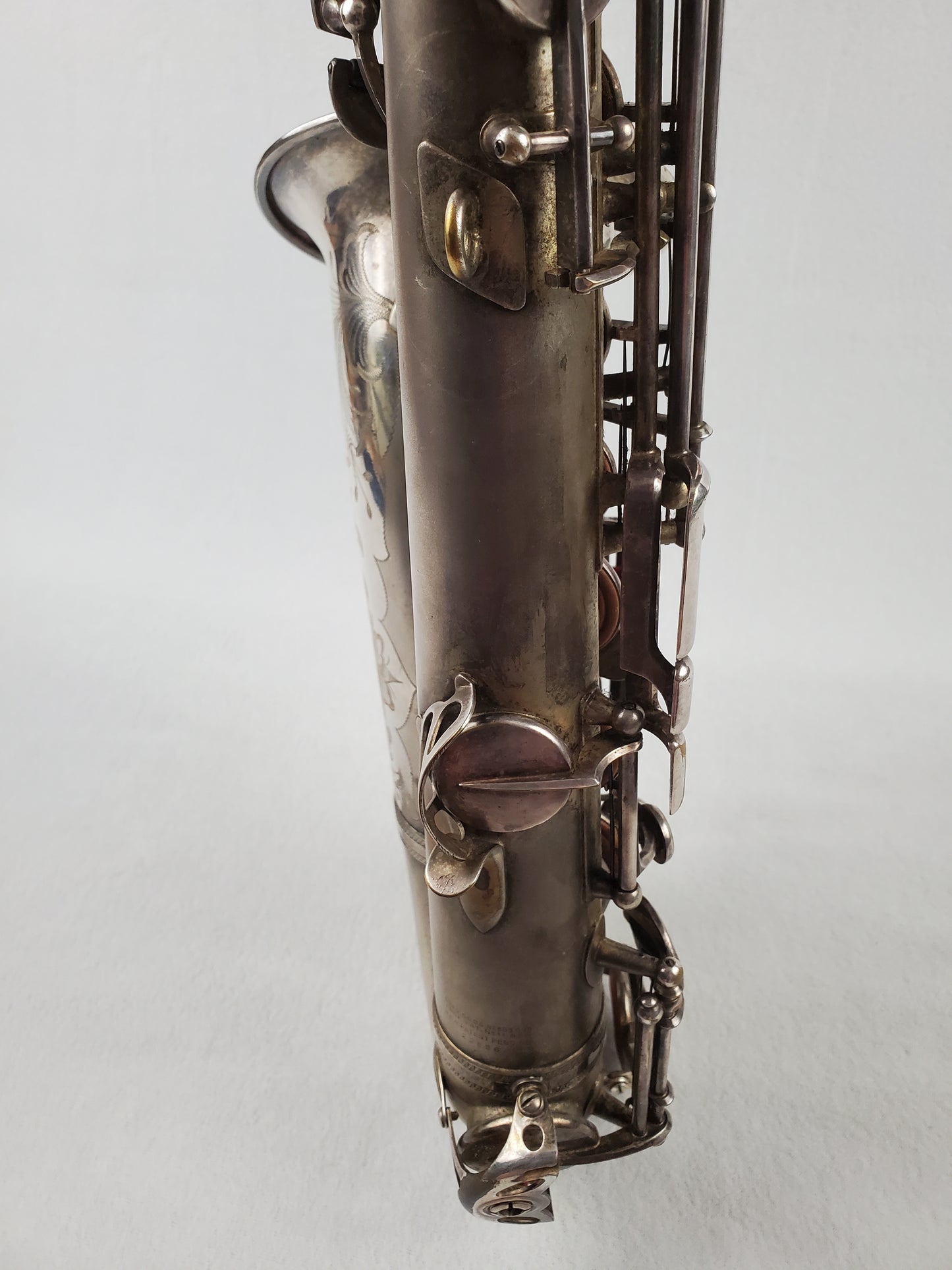 Selmer Balanced Action BA Alto Saxophone 22xxx - Satin Silver Plated w Gold Wash Bell