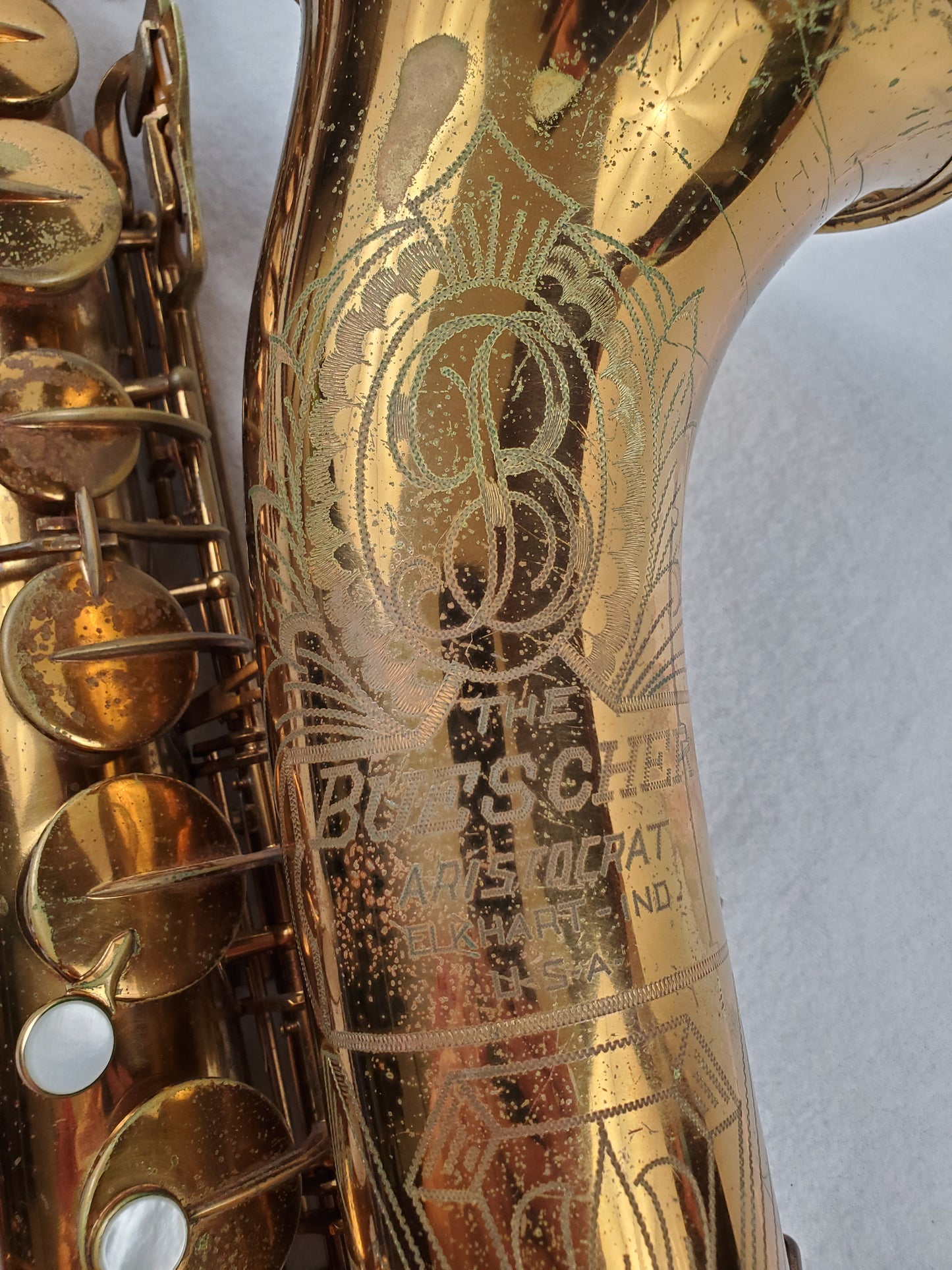 Buescher Aristocrat "Big B" Tenor Saxophone 310xxx