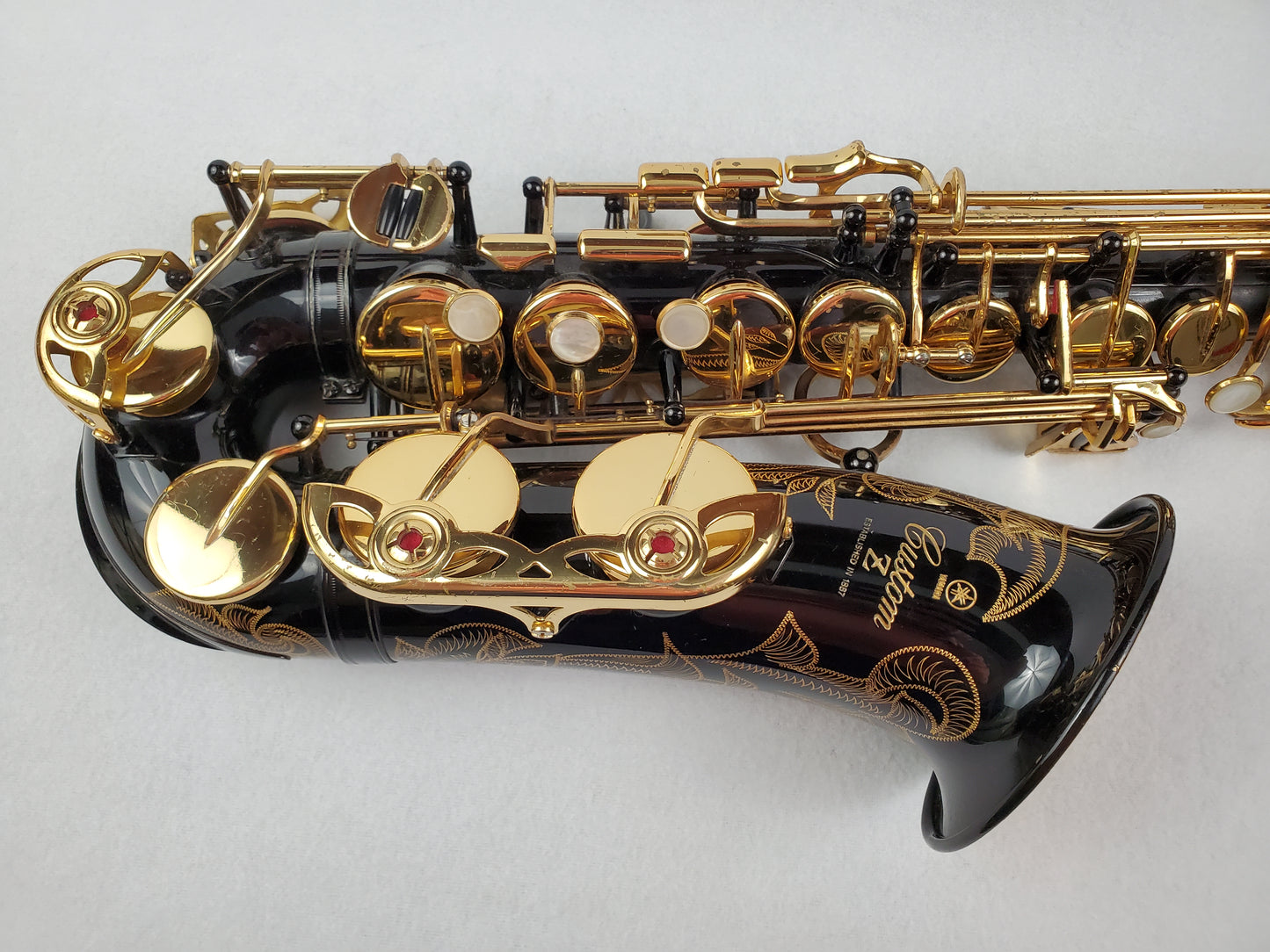 Yamaha YAS-82Z Custom Z Alto Saxophone - Black Lacquer