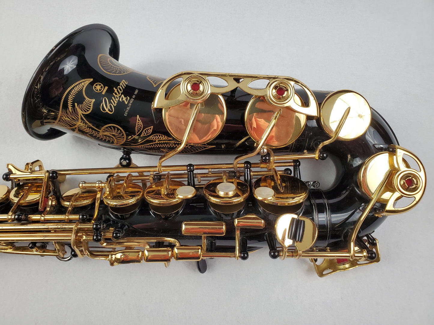 Yamaha YAS-82Z Custom Z Alto Saxophone - Black Lacquer