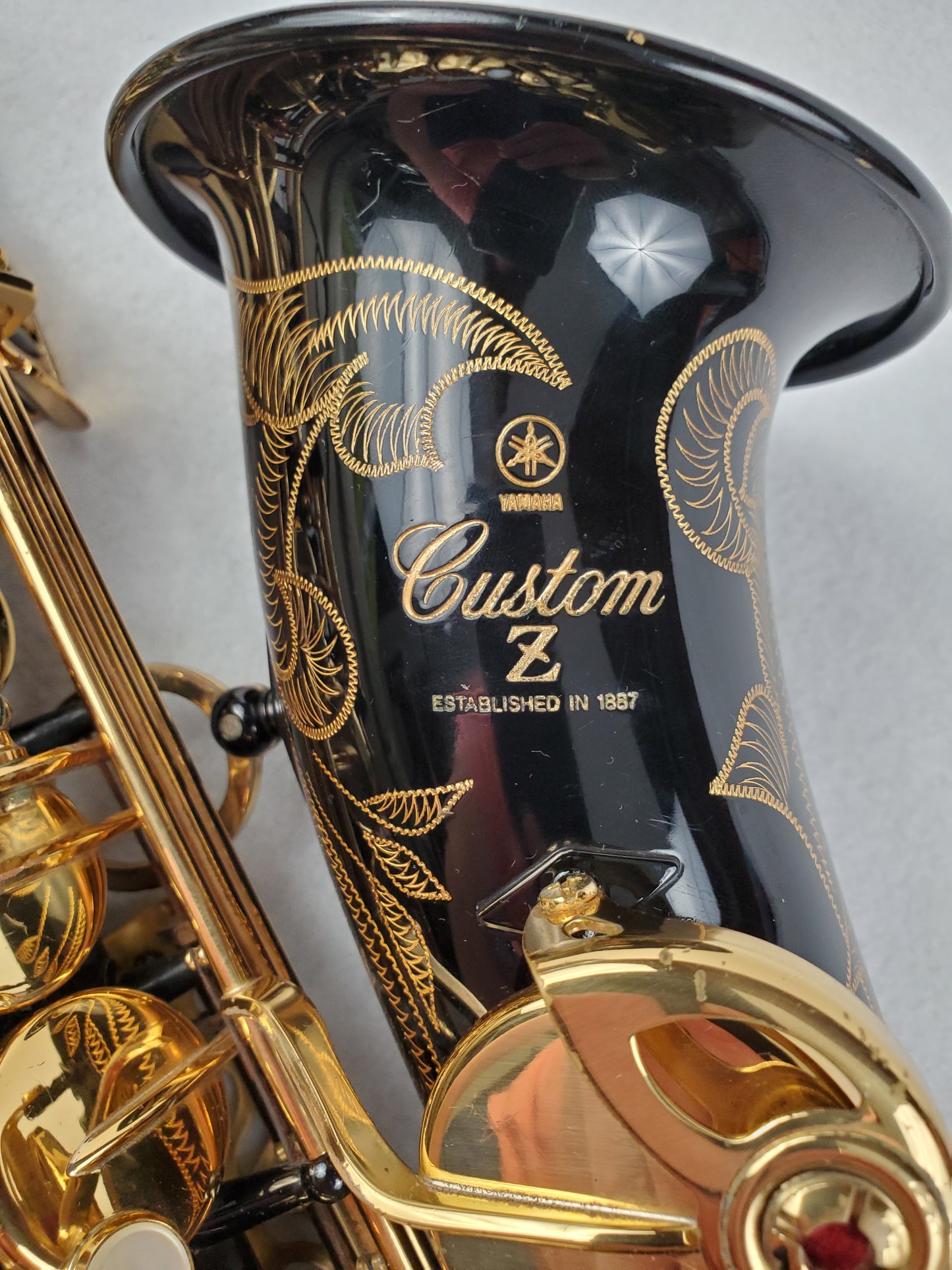 Yamaha YAS-82Z Custom Z Alto Saxophone - Black Lacquer
