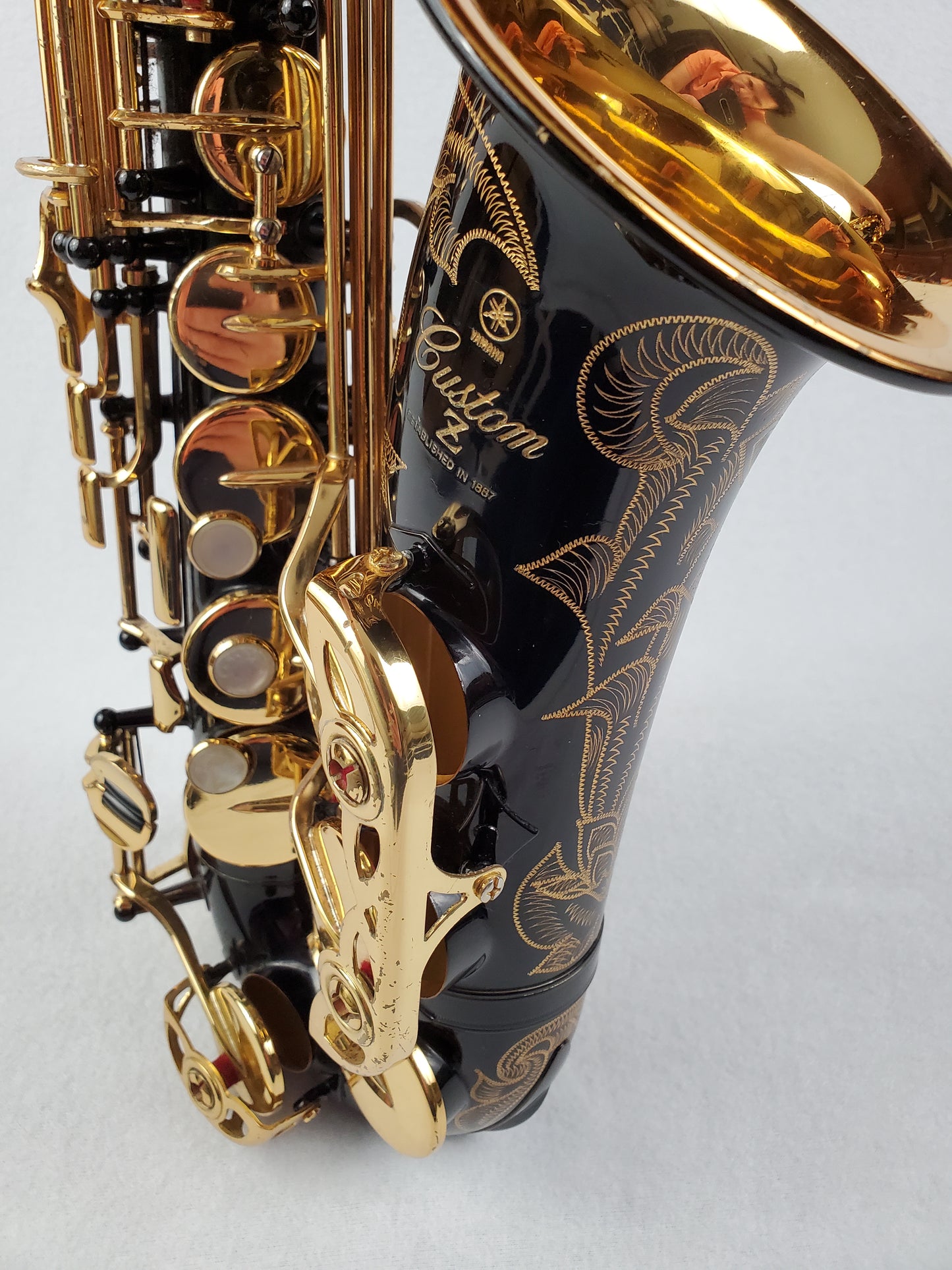 Yamaha YAS-82Z Custom Z Alto Saxophone - Black Lacquer