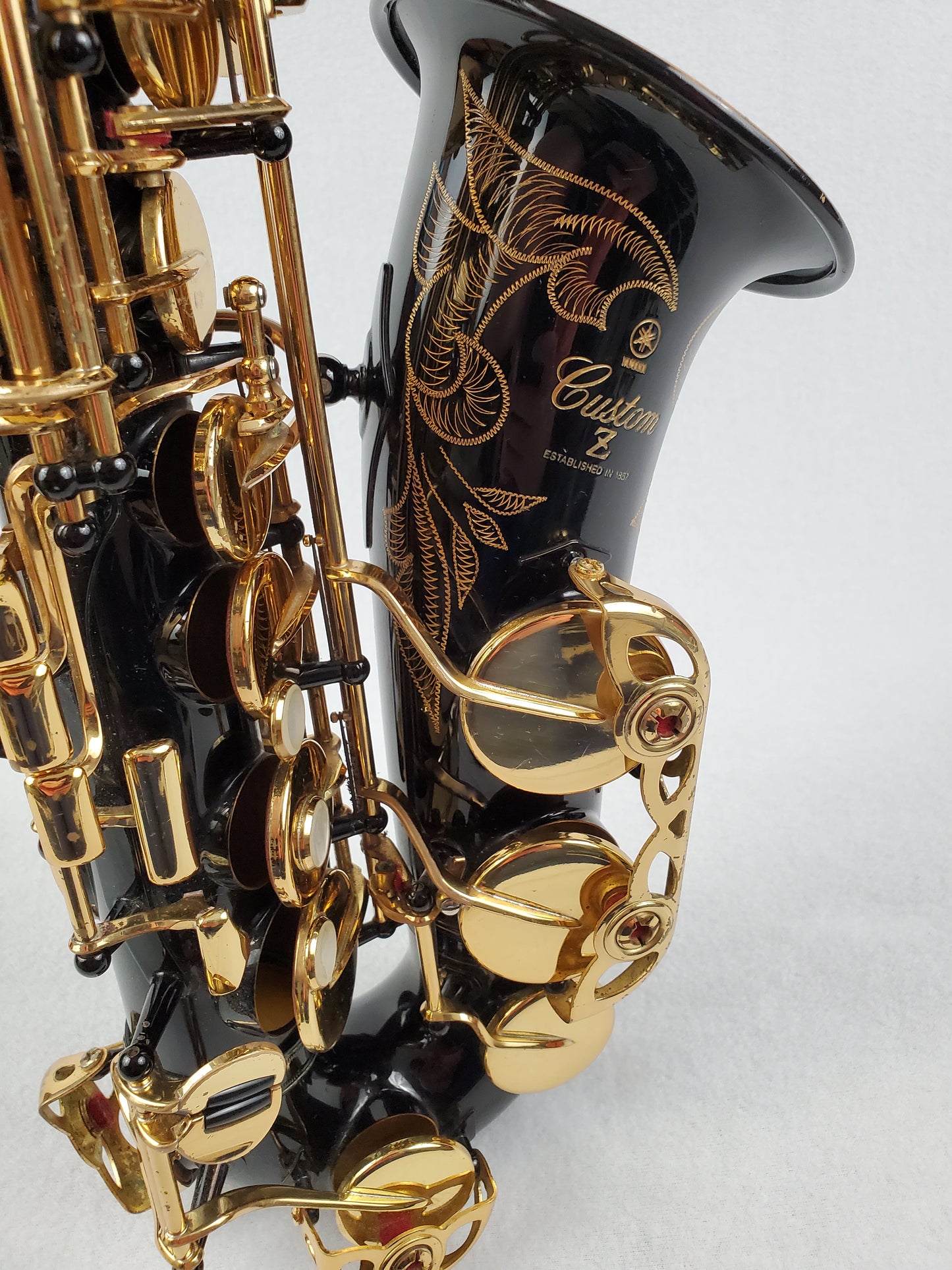 Yamaha YAS-82Z Custom Z Alto Saxophone - Black Lacquer
