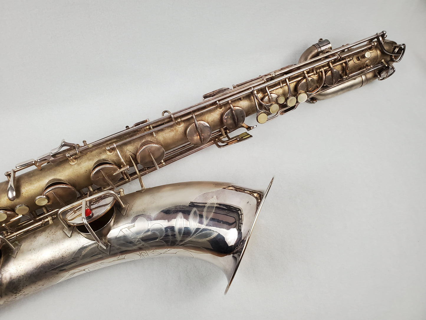 Conn 12M Bari Saxophone 311xxx - Silver Plated w Gold Wash Bell - Inquire