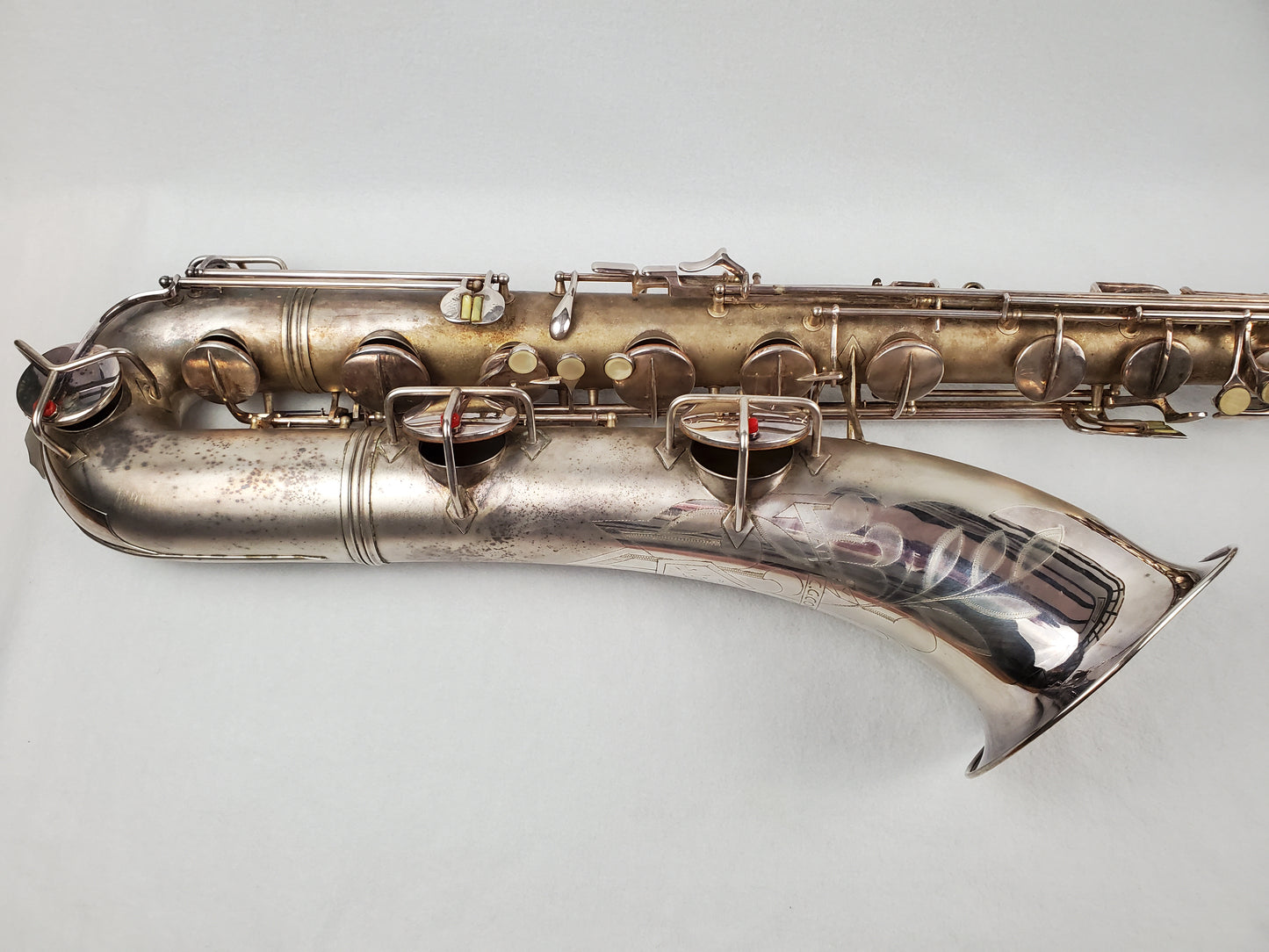 Conn 12M Bari Saxophone 311xxx - Silver Plated w Gold Wash Bell - Inquire