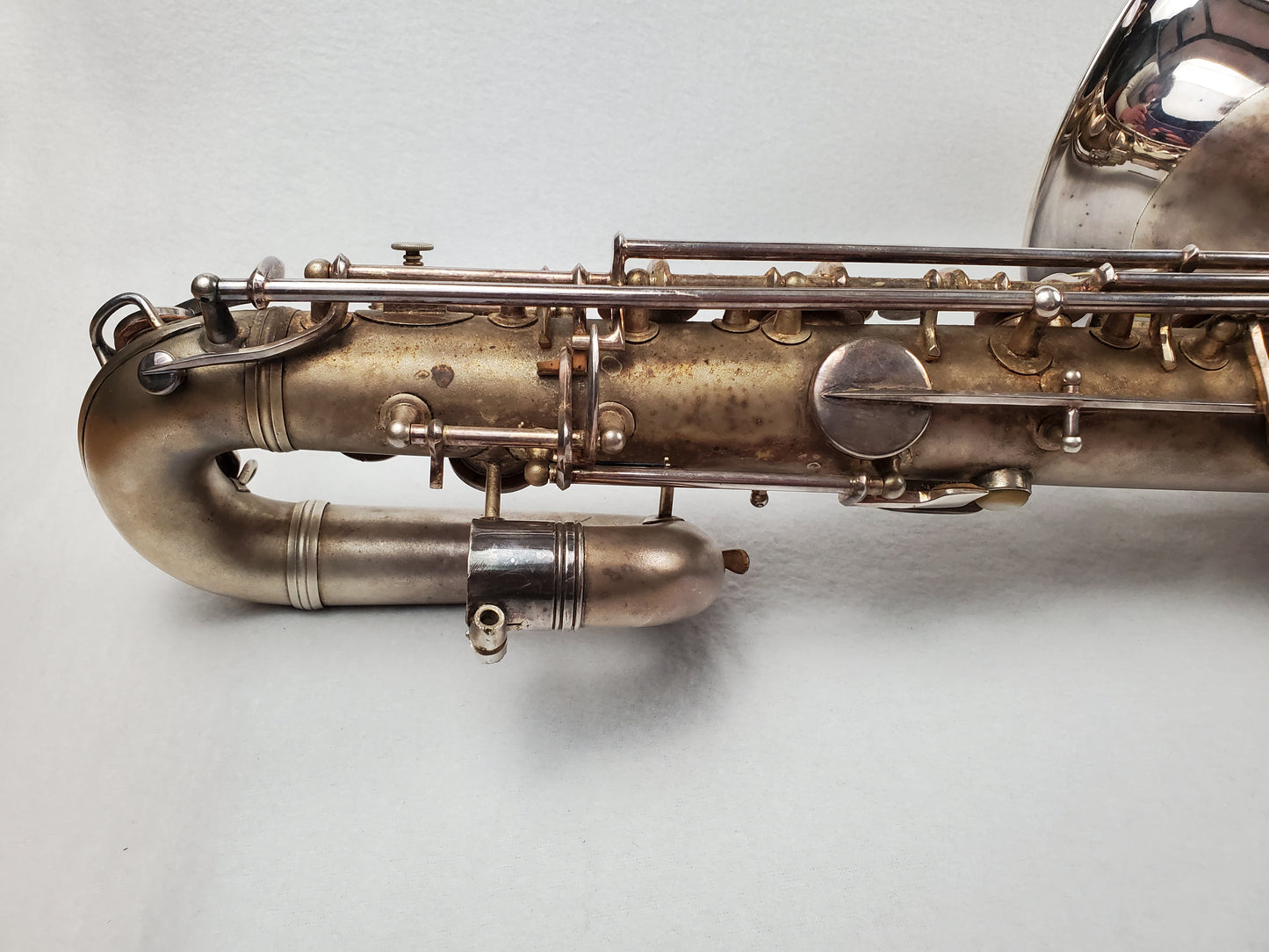 Conn 12M Bari Saxophone 311xxx - Silver Plated w Gold Wash Bell - Inquire