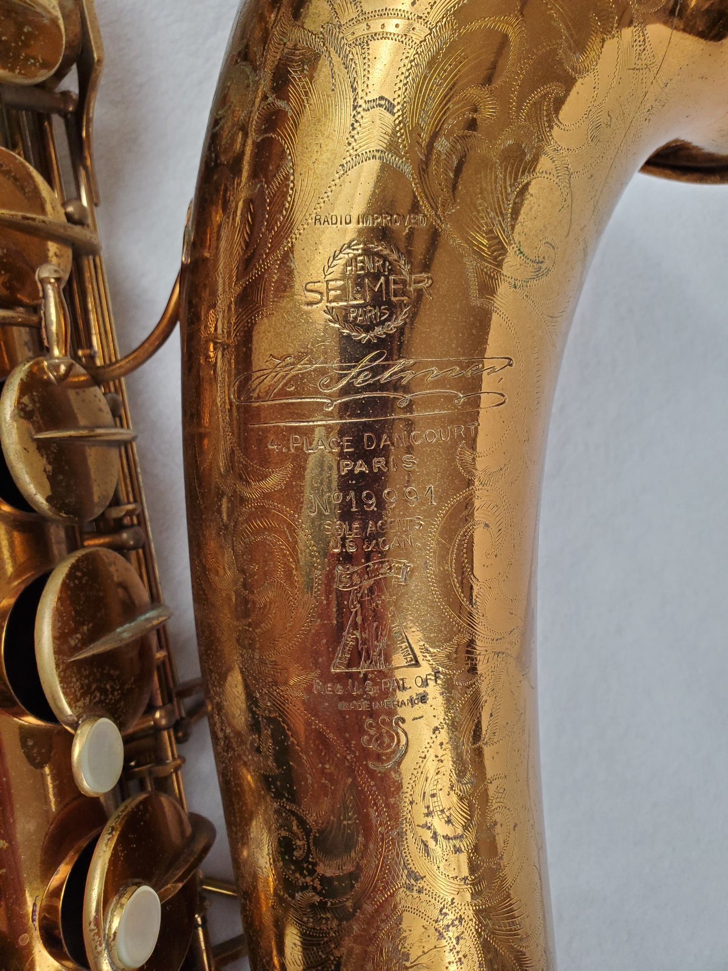 Selmer Radio Improved Tenor Saxophone 19xxx