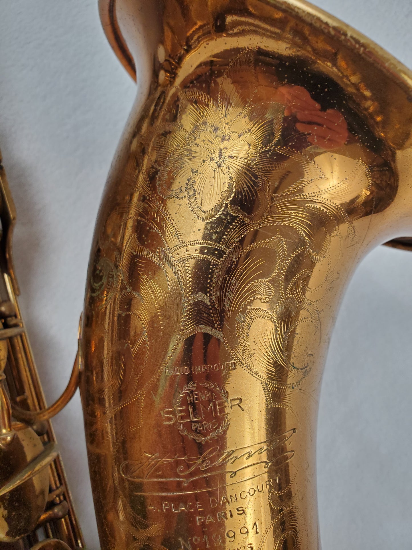 Selmer Radio Improved Tenor Saxophone 19xxx