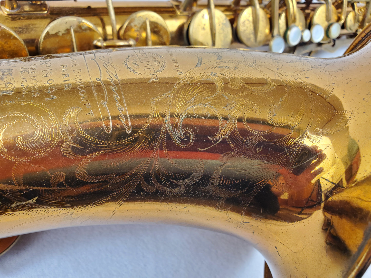 Selmer Radio Improved Tenor Saxophone 19xxx
