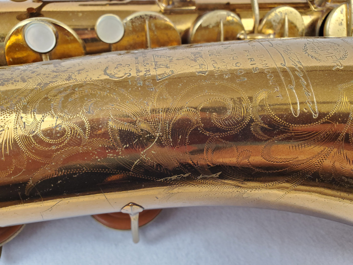 Selmer Radio Improved Tenor Saxophone 19xxx