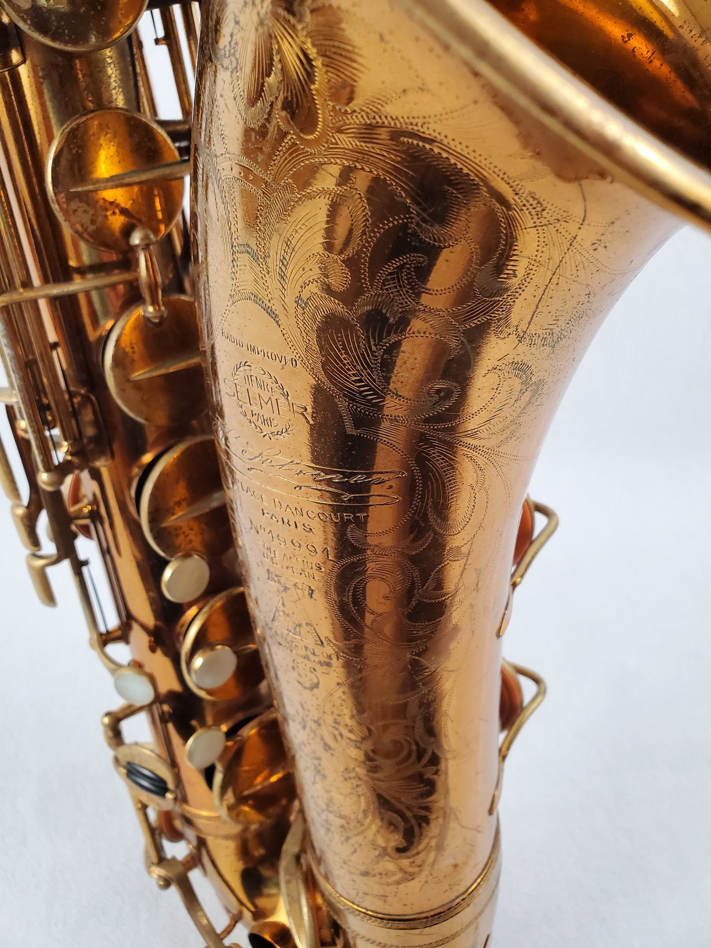 Selmer Radio Improved Tenor Saxophone 19xxx