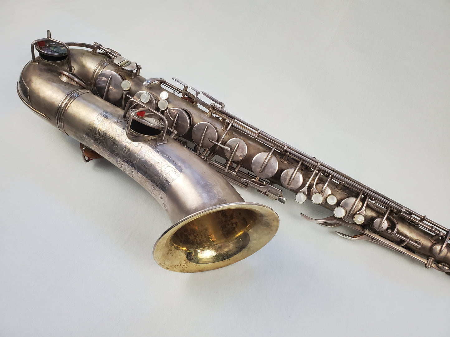 Conn New Wonder II NWII Tenor Saxophone 197xxx - Silver Plated