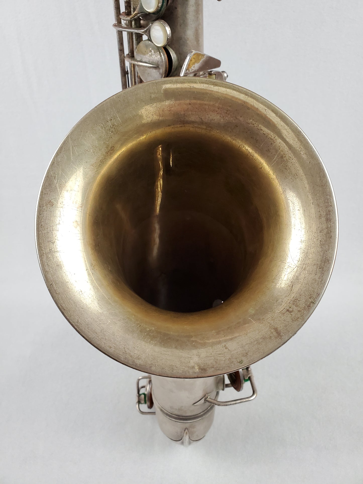 Conn 10M Tenor Saxophone 274xxx - Silver Plated w Gold Wash Bell
