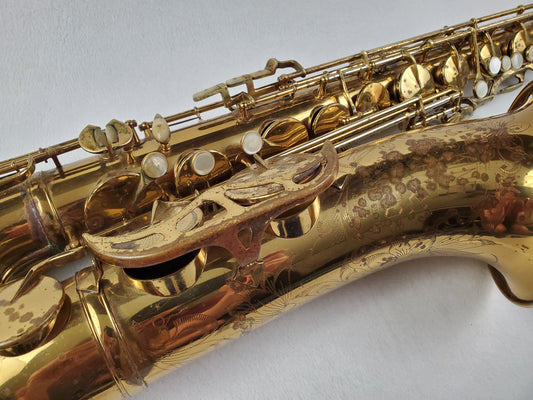 King Super 20 Tenor Saxophone 320xxx - Full Pearls