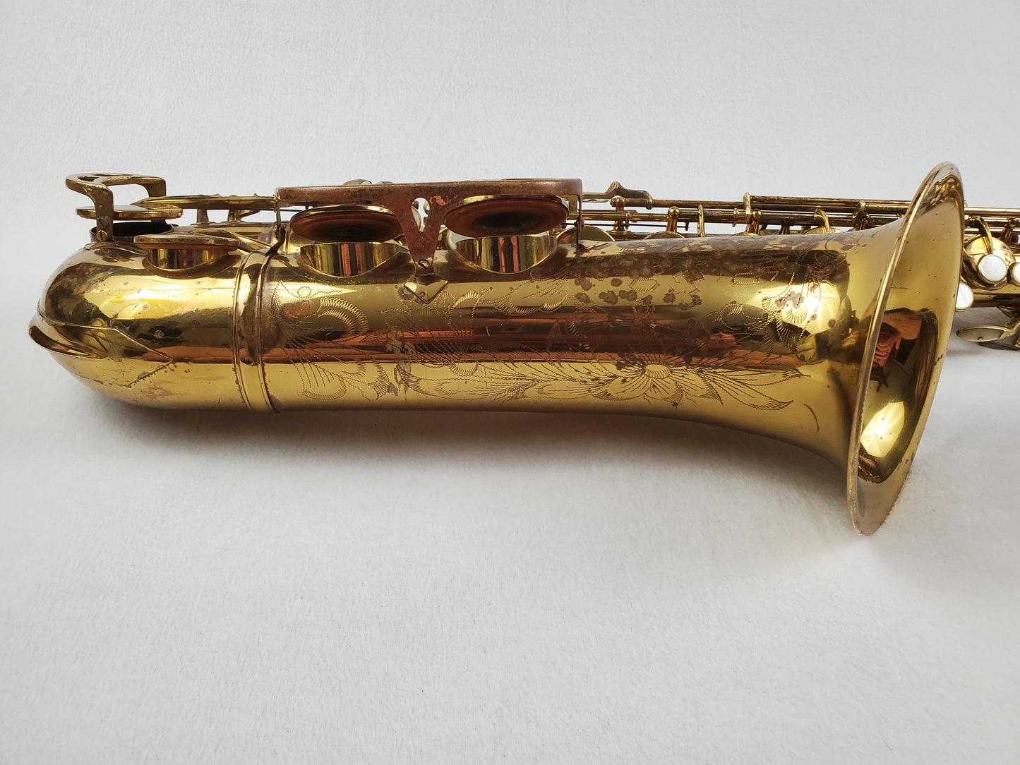 King Super 20 Tenor Saxophone 320xxx - Full Pearls